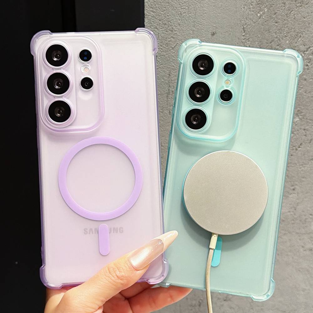 20pcs For Samsung Anti-Shock TPU Magnetic Case HYG 0-4-0 - Image 4
