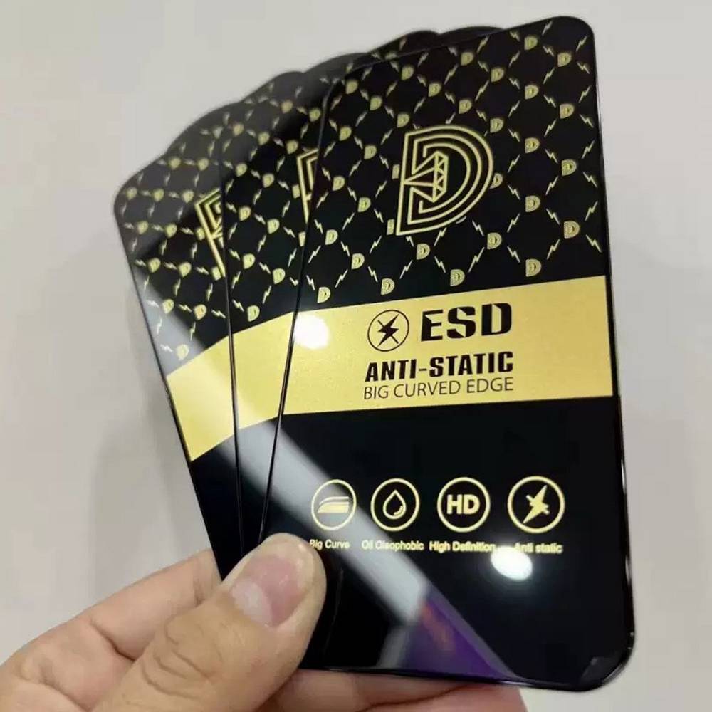 50pcs For IPHONE Golden Diamond Clear Tempered Glass HDZ 2-1-3 - Image 4