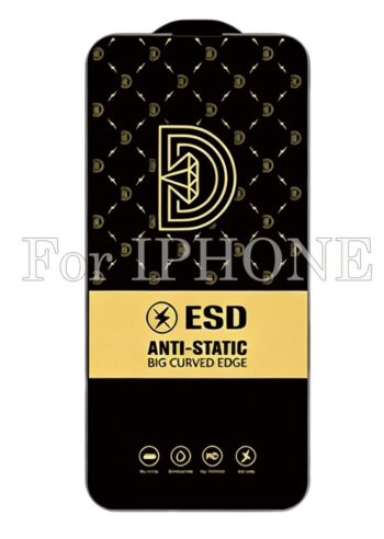 50pcs For IPHONE Golden Diamond Clear Tempered Glass HDZ 2-1-3