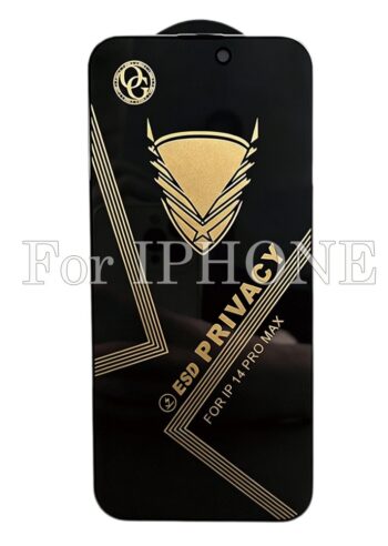 50pcs For IPHONE Golden Armor OG Privacy Tempered Glass HJJ 2-3-9