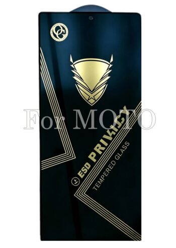 50pcs For MOTO Golden Armor OG Privacy Tempered Glass HJJ 2-3-9