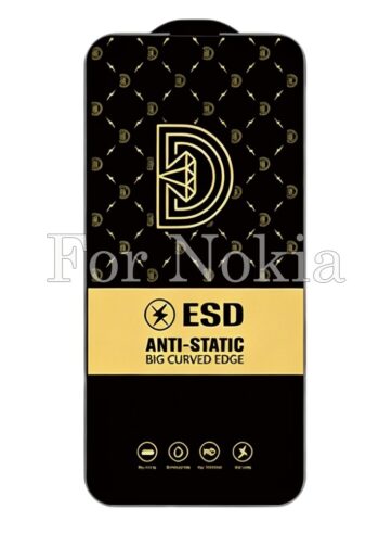 50pcs For Nokia Golden Diamond Clear Tempered Glass HDZ 2-1-3