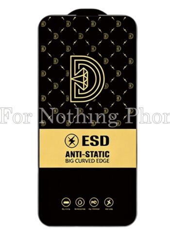 50pcs For Nothing Phone Golden Diamond Clear Tempered Glass HDZ 2-1-3