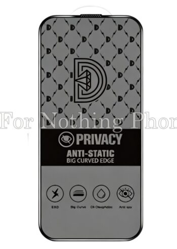 50pcs For Nothing Phone Golden Diamond Privacy Tempered Glass HDZ 1-2-0