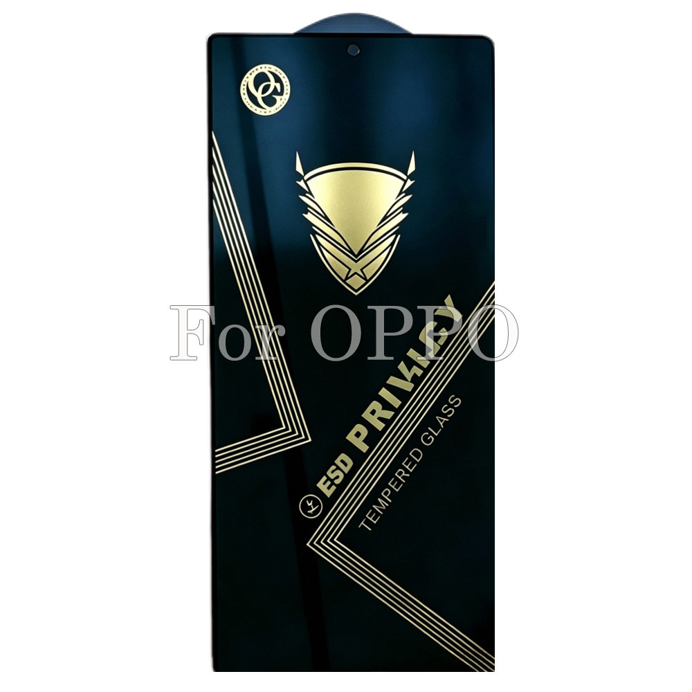 50pcs For OPPO Golden Armor OG Privacy Tempered Glass HJJ 2-3-9