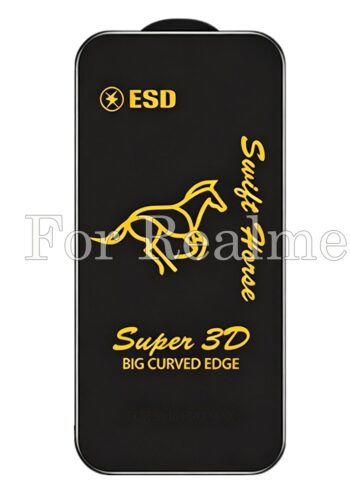 50pcs For Realme Super 3D Clear Tempered Glass QLM 3-1-0