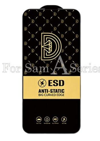 50pcs For Samsung A Series Golden Diamond Clear Tempered Glass HDZ 2-1-3