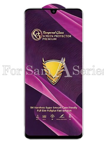 50pcs For Samsung A Series Golden Armor OG Clear Tempered Glass HJJ 1-2-5