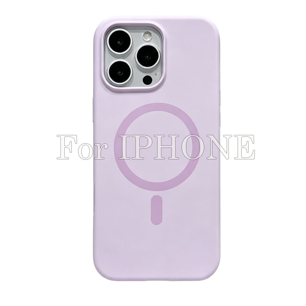 20pcs For IPHONE Candy Color TOP Liquid Silicone Magsafe Case HJT 1-6-0