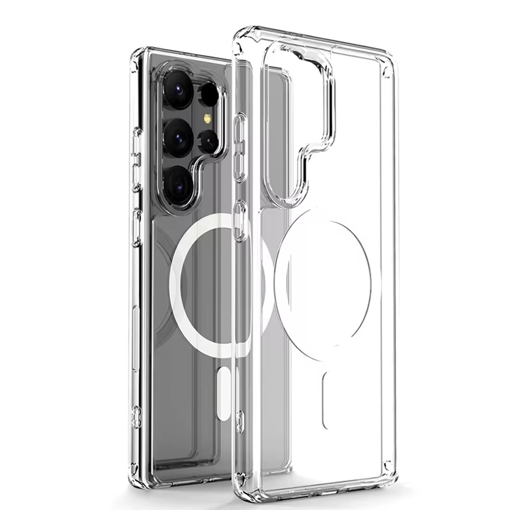 20pcs For Samsung Acrylic Clear Magnetic Charging Case YKL 2-2-0 - Image 2