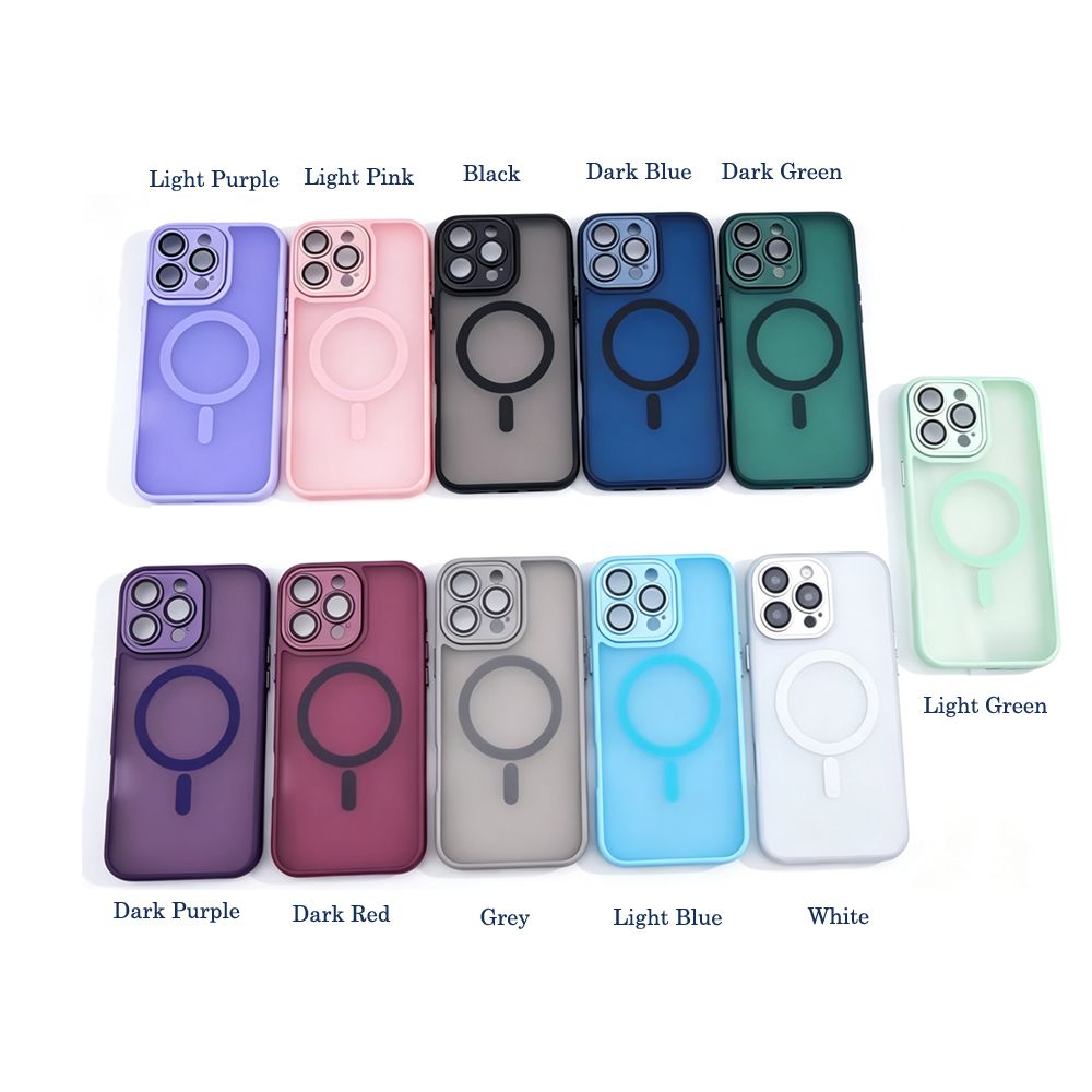 20pcs For IPHONE Premium Frosted Magnetic Case HJT 0-5-4 - Image 2