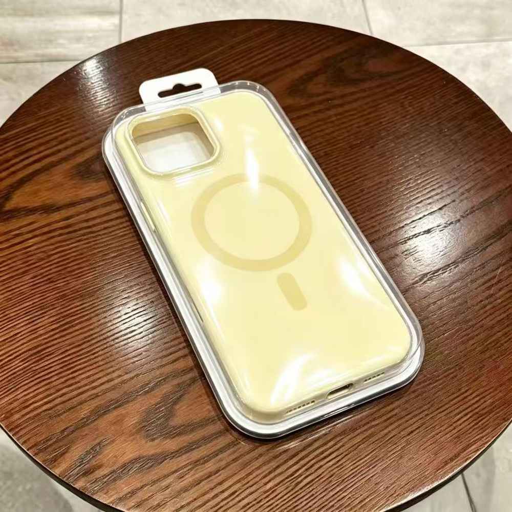 20pcs For IPHONE Candy Color TOP Liquid Silicone Magsafe Case HJT 1-6-0 - Image 3