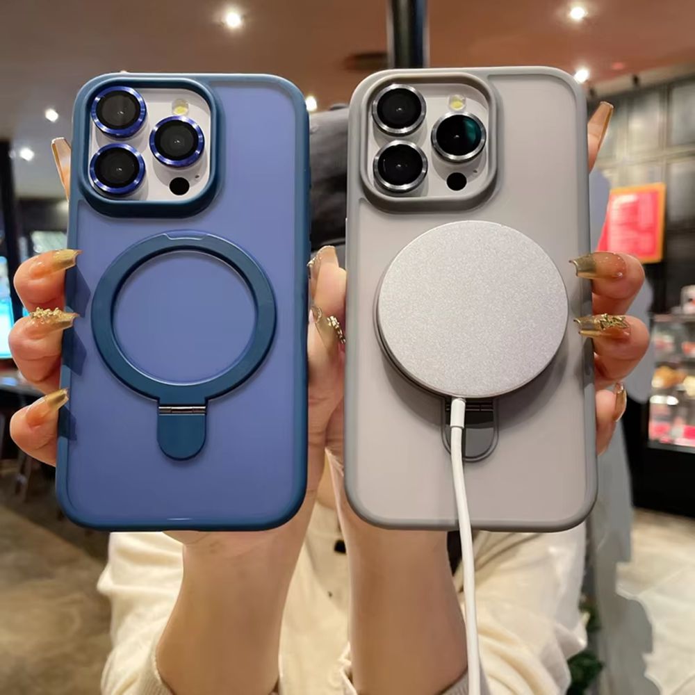 20pcs For IPHONE Matte Hard Magnetic Charging Case BC-FKX 0-8-5 - Image 3
