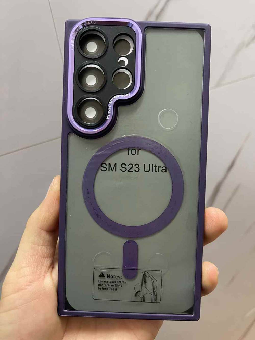 20pcs For Samsung Camera Cutout Magnetic Case GZD 0-6-2 - Image 3