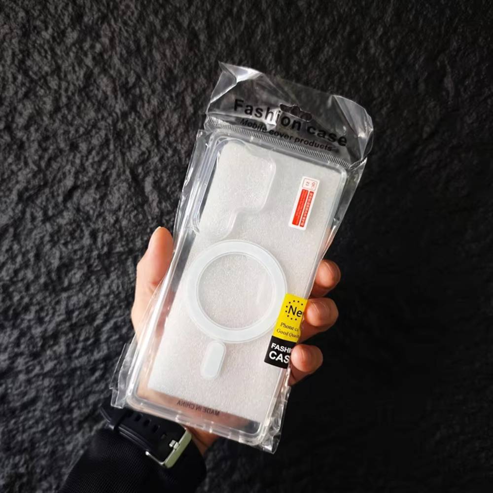 20pcs For Samsung Acrylic Clear Magnetic Charging Case YKL 2-2-0 - Image 3