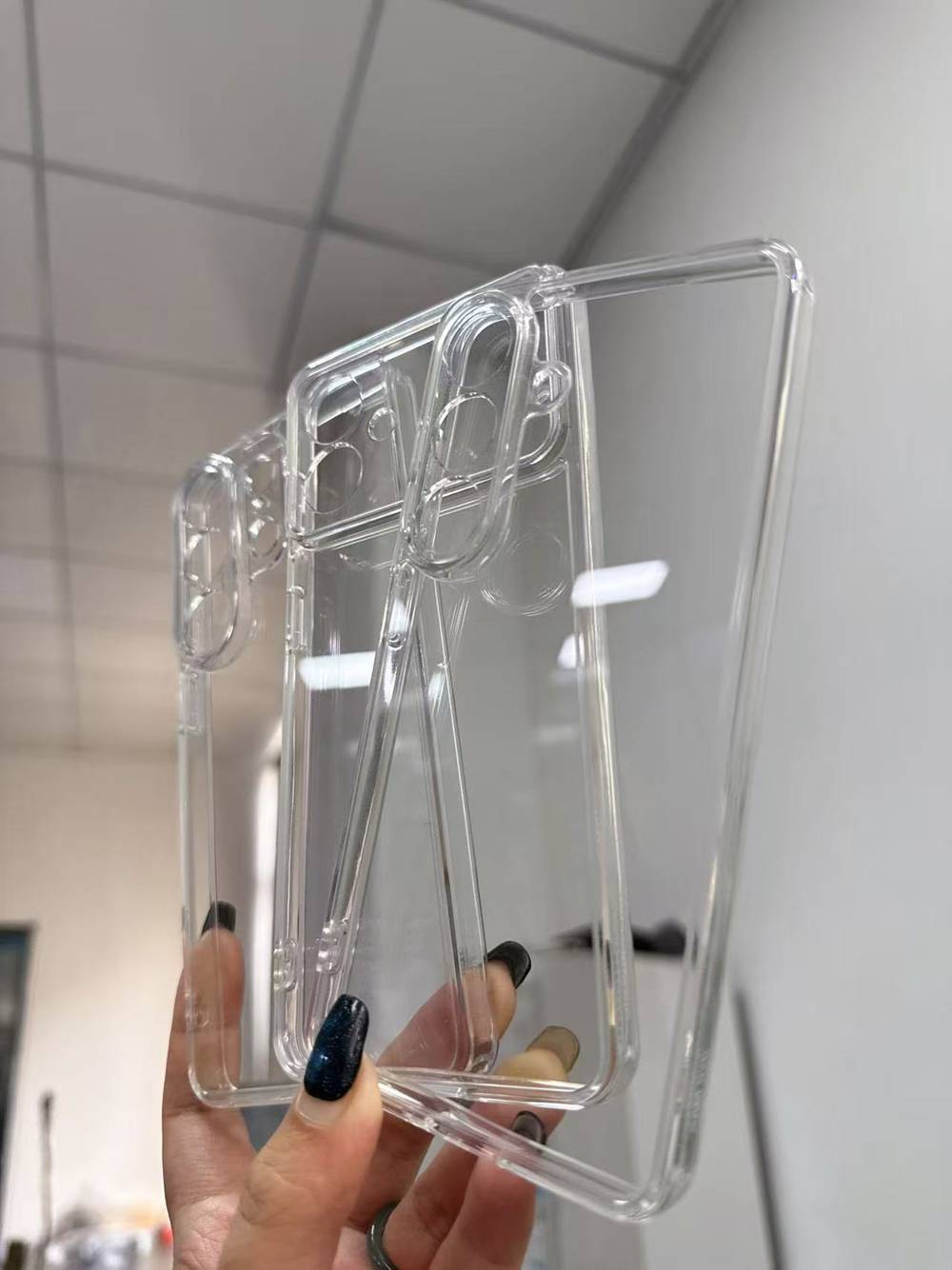 50pcs For Samsung TOP TPU+Acrylic Ultra Clear Case YKL 1-4-0 - Image 3