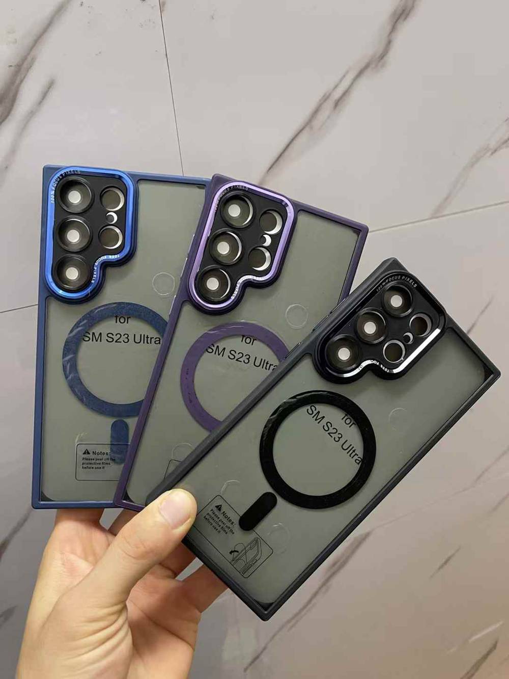 20pcs For Samsung Camera Cutout Magnetic Case GZD 0-6-2 - Image 4