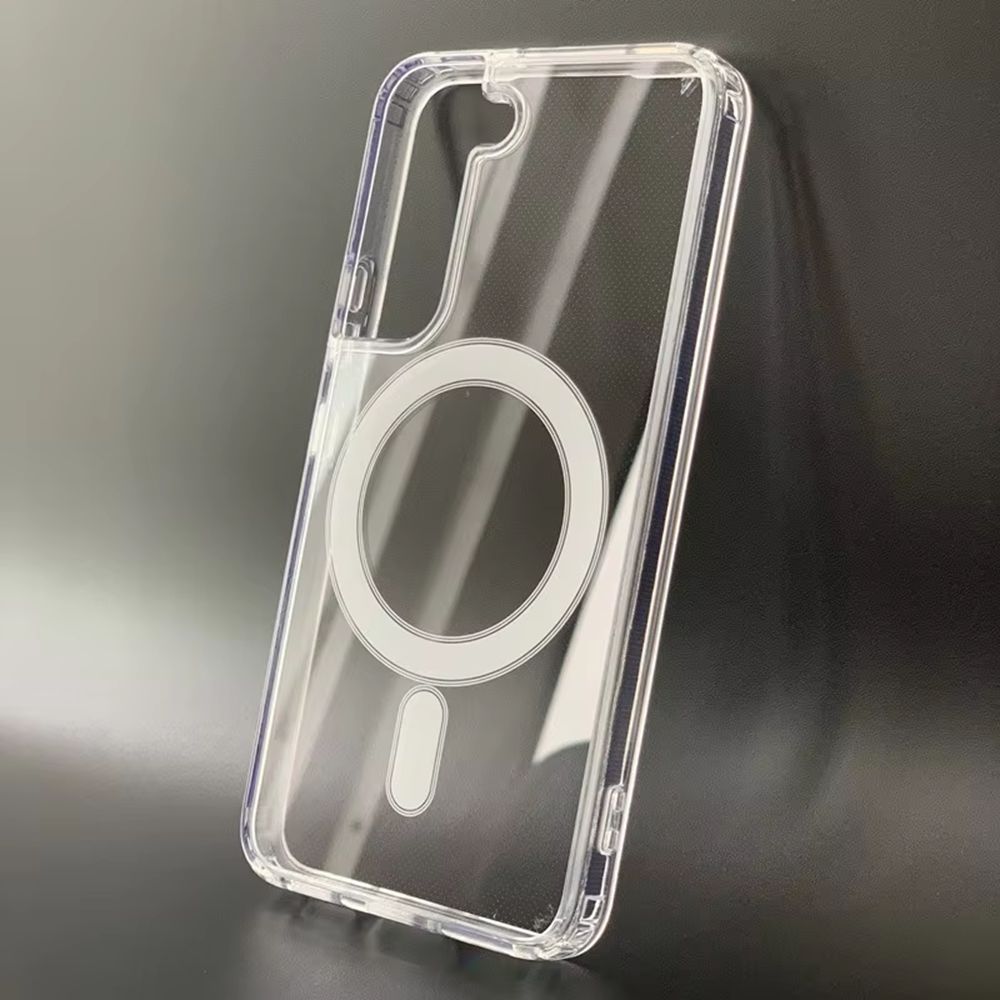 20pcs For Samsung Acrylic Clear Magnetic Charging Case YKL 2-2-0 - Image 4