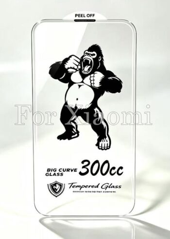 50pcs For Xiaomi 300CC Super Large Arc Tempered Glass CKJ 1-1-7
