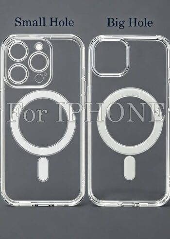 20pcs For IPHONE Acrylic Clear Magnetic Charging Case YKL 2-2-0