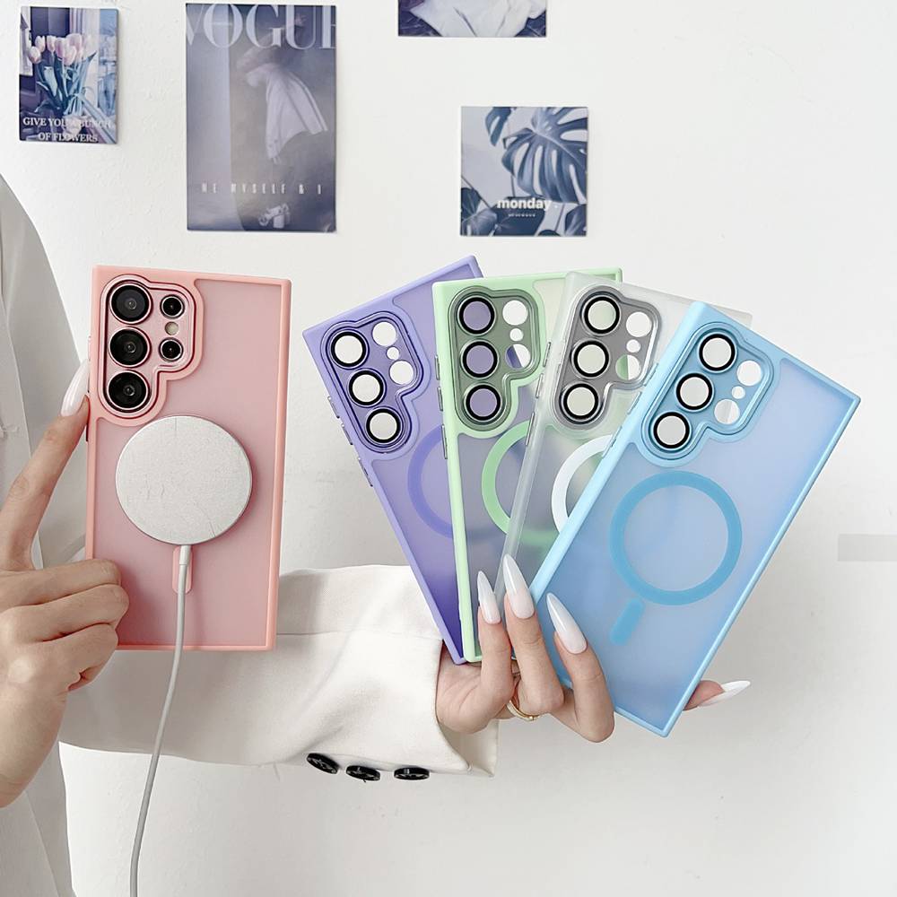 20pcs For Samsung Premium Frosted Magnetic Case GZD 3-5-7 - Image 4