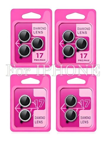 100PCS For IPHONE 3D Diamond Quick Stick Camera Lens Screen Protector CD 0-1-1