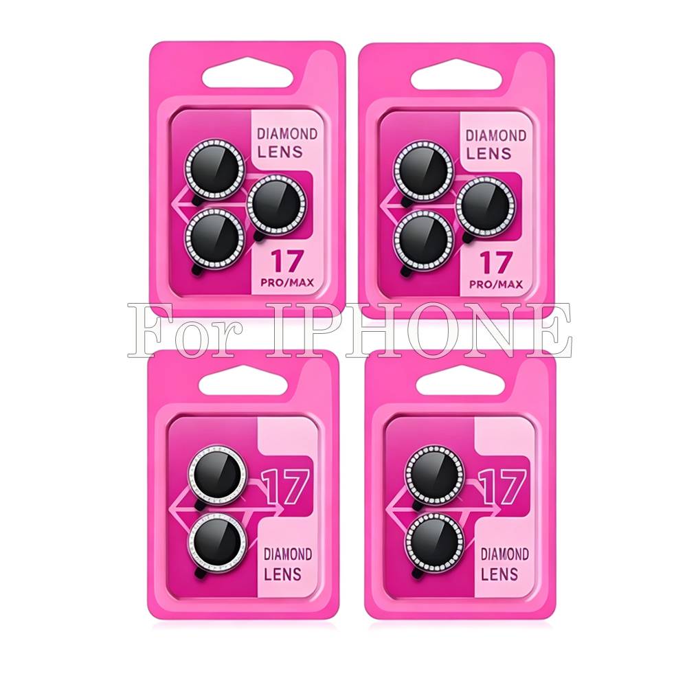 100PCS For IPHONE 3D Diamond Quick Stick Camera Lens Screen Protector CD 0-1-1