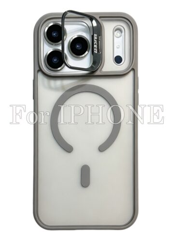 20pcs For IPHONE Matte Acrylic Magsafe Case With Camera Kickstand BC-U4 1-8-0