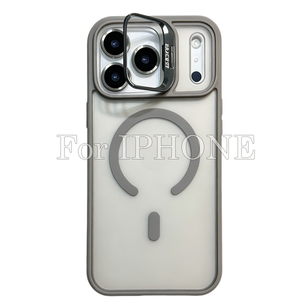 20pcs For IPHONE Matte Acrylic Magsafe Case With Camera Kickstand BC-U4 1-8-0