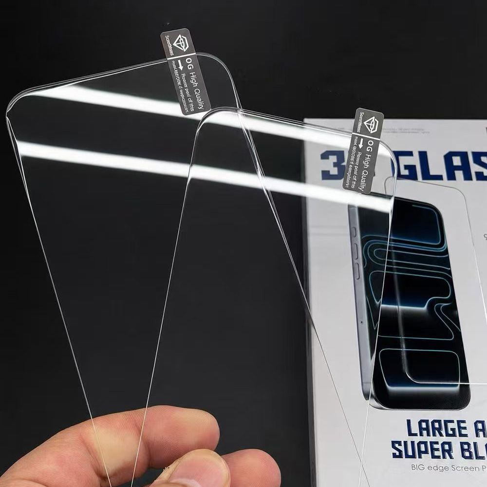 50pcs For Sharp 3D Big Curved Ultra-HD Clear Tempered Glass KT 0-1-1 - Image 2