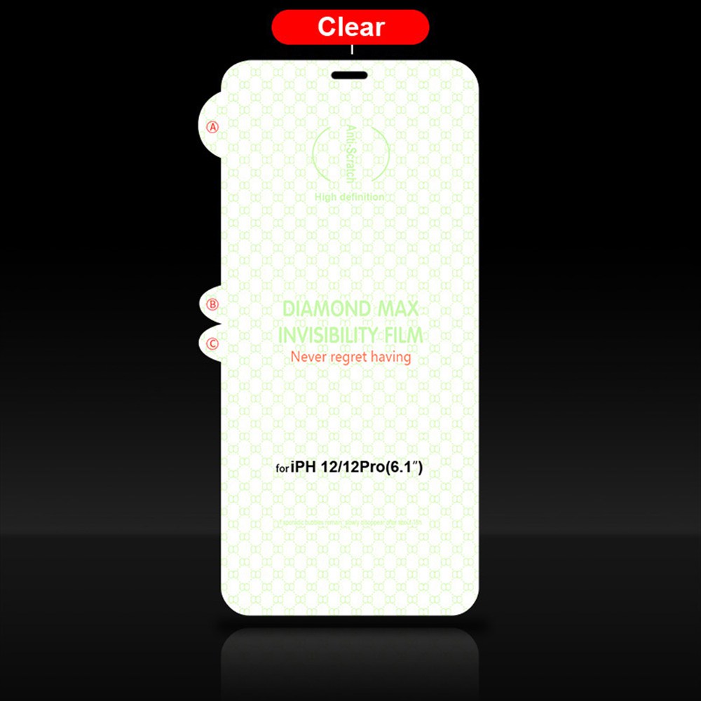 100pcs For IPHONE Hydrygel Film Clear/Matte/Front/Back Screen Protector JGM 0-1-3 - Image 2
