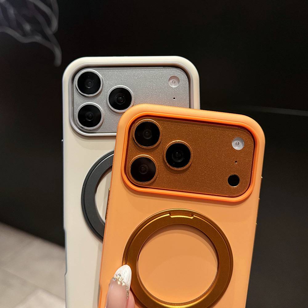 20pcs For IPHONE Magnetic Case With 360° Rotatable Metal Kickstand BC-K6 0-1-3 - Image 4