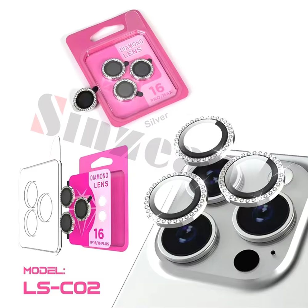 100PCS For IPHONE 3D Diamond Quick Stick Camera Lens Screen Protector CD 0-1-1 - Image 4