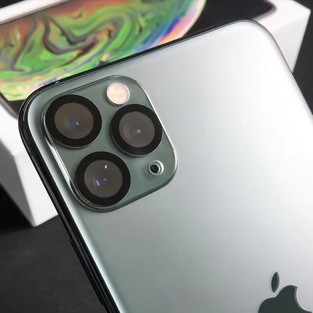 100pcs For IPHONE 3D Mobile Rear Camera With Tempered Glass Protection 0-0-9 - Image 4