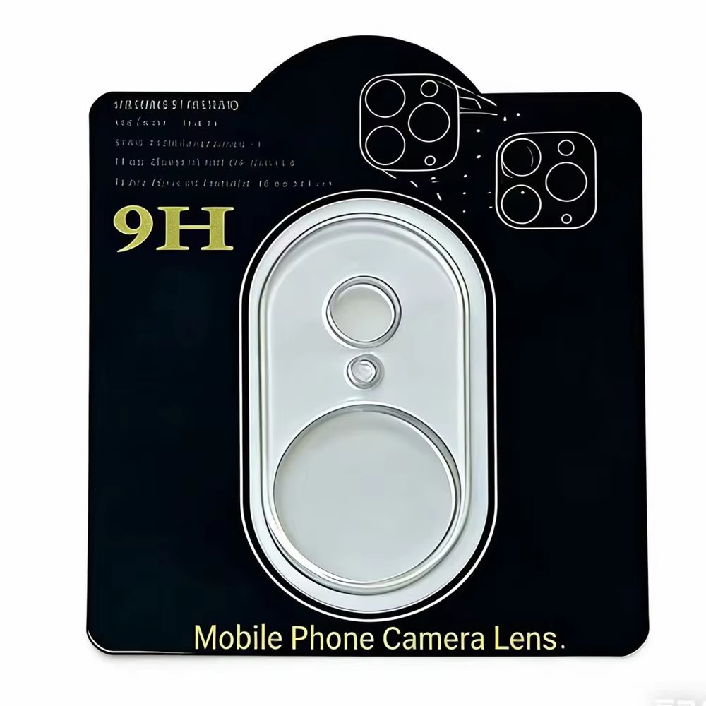 100pcs For IPHONE 3D Full Clear Back Camera lens Tempered Glass Screen Protector 0-8-5 - Image 4