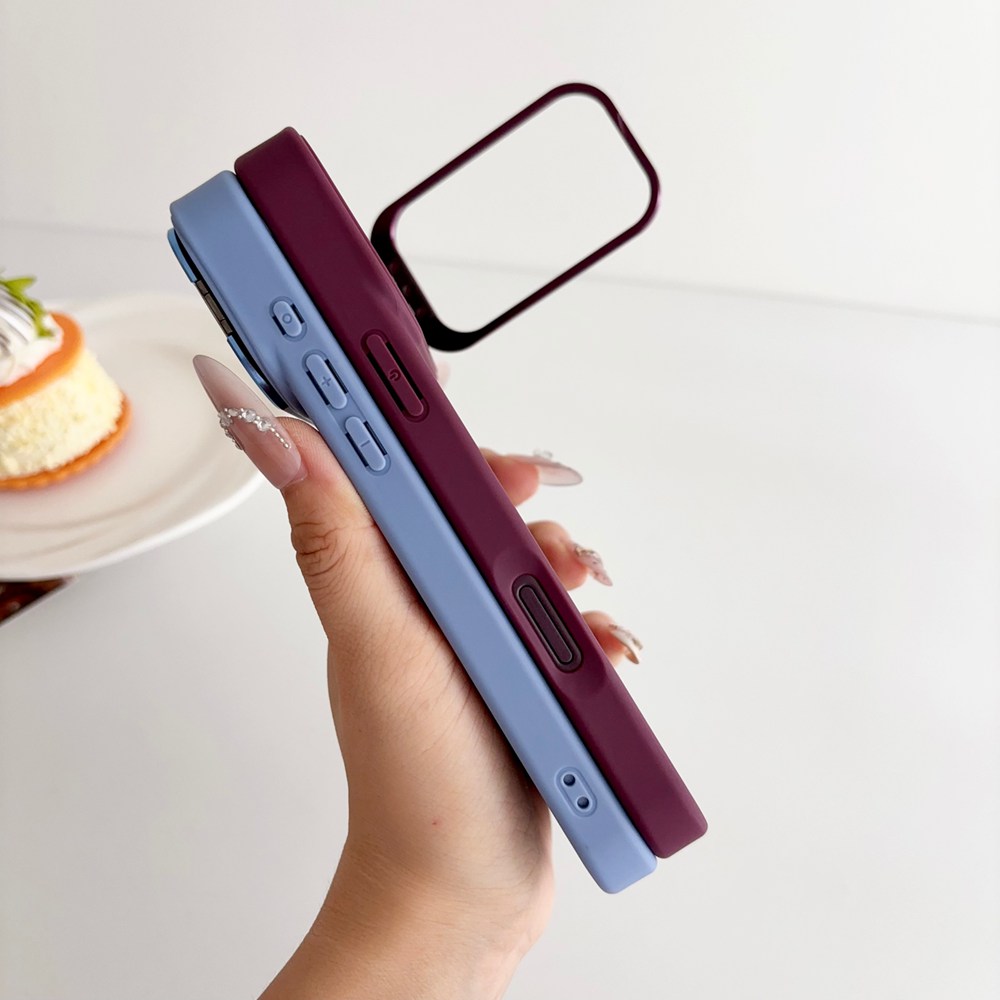 20pcs For IPHONE Touching Feeling Matte Magsafe Case With Flip Camera Kickstand MJY 1-1-0 - Image 4