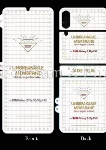 100pcs For Samsung Z Flip Series TOP Quality Hydrygel Film Clear/Matte/Front/Back Screen Protector JGM 2-2-0