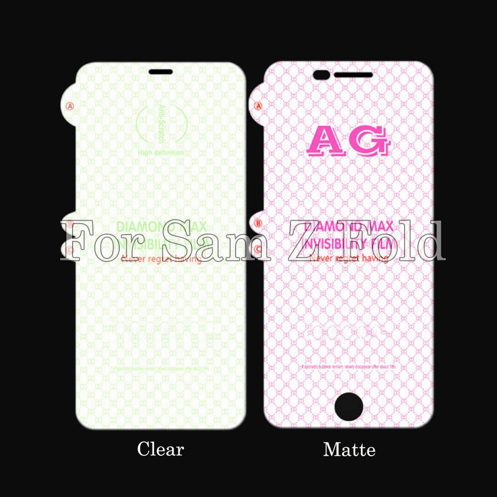 100pcs For Samsung Z Fold Series Hydrygel Film Clear/Matte/Front/Back Screen Protector JGM 0-1-3