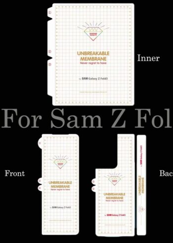 100pcs For Samsung Z Fold Series TOP Quality Hydrygel Film Clear/Matte/Front/Back Screen Protector JGM 2-2-0